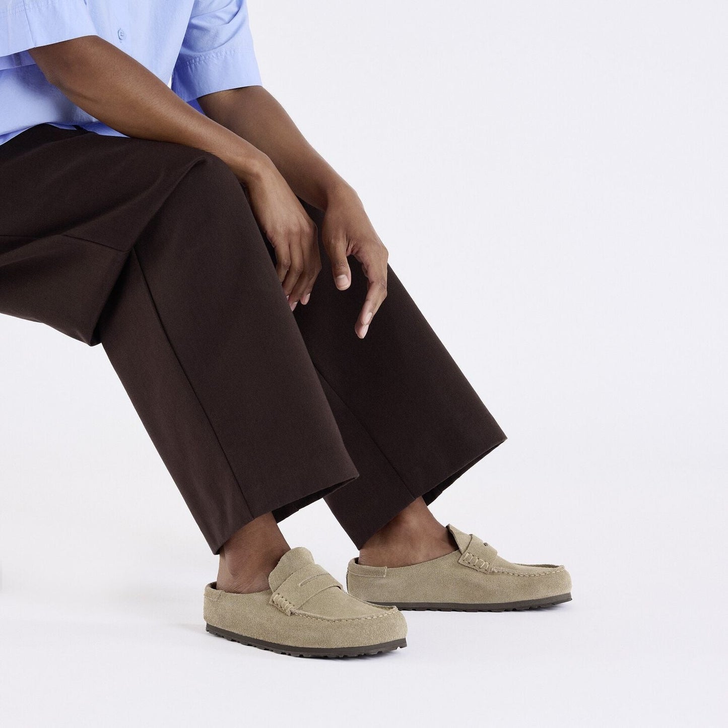 Naples 2.0 Wrapped | Suede | Taupe - Clog - Birkenstock