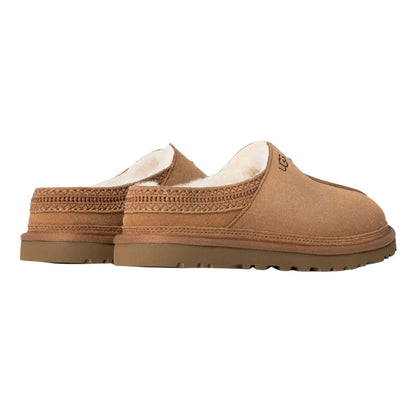 Neuman | Men | Suede/Sheepskin | Chestnut - Slipper - UGG