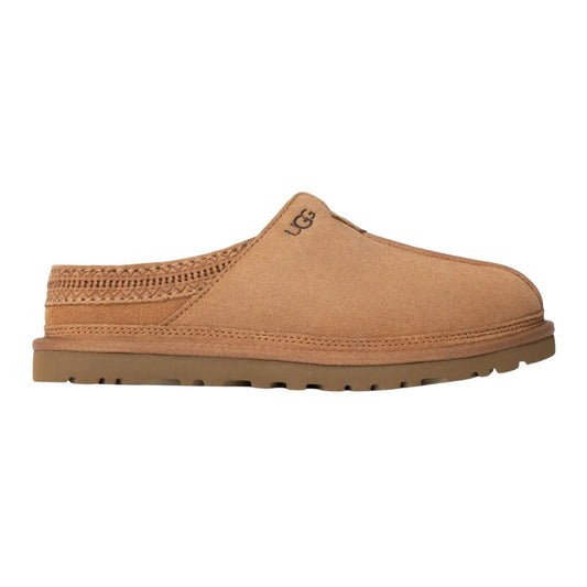 Neuman | Men | Suede/Sheepskin | Chestnut - Slipper - UGG