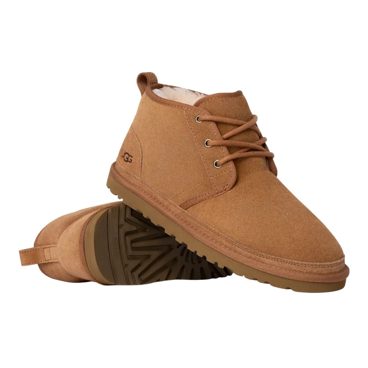 Neumel Shoe | Men | Suede/Sheepskin | Chestnut - Boot - UGG
