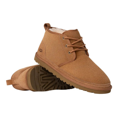 Neumel Shoe | Men | Suede/Sheepskin | Chestnut - Boot - UGG