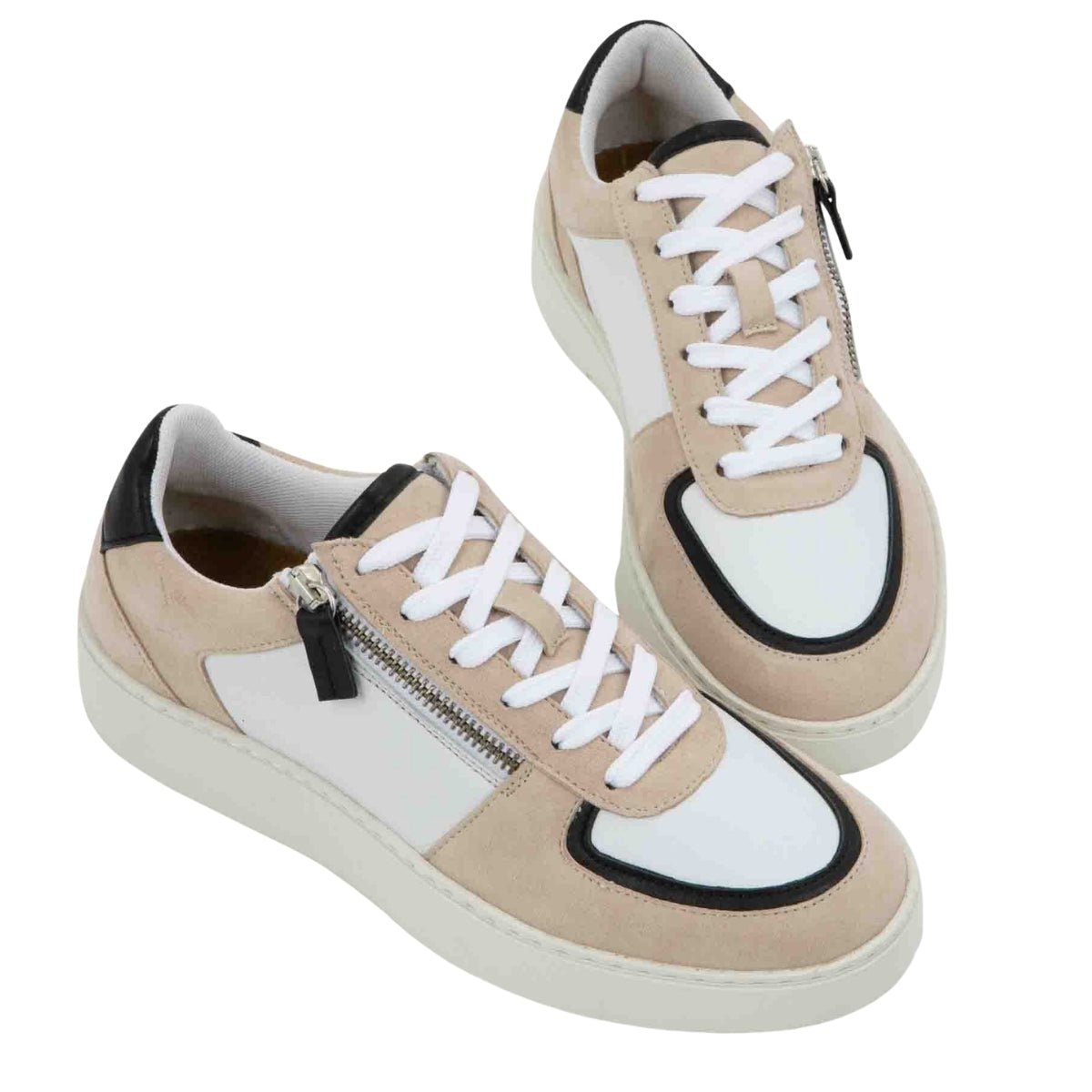 Newbury | Leather/Suede | Almond - shoe - Naot