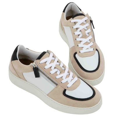 Newbury | Leather/Suede | Almond - shoe - Naot