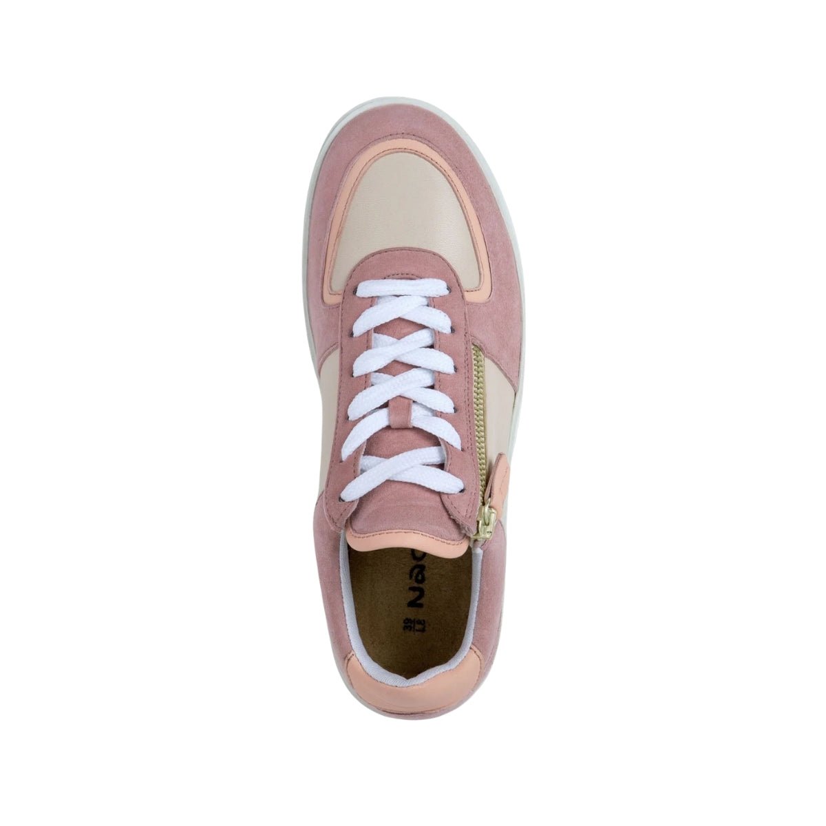 Newbury | Leather/Suede | Peach - shoe - Naot