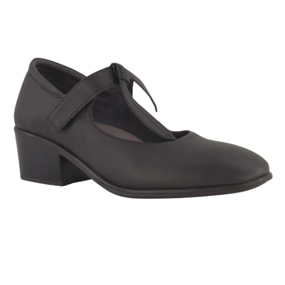 Nobility | Leather | Black Jet - shoe - Naot