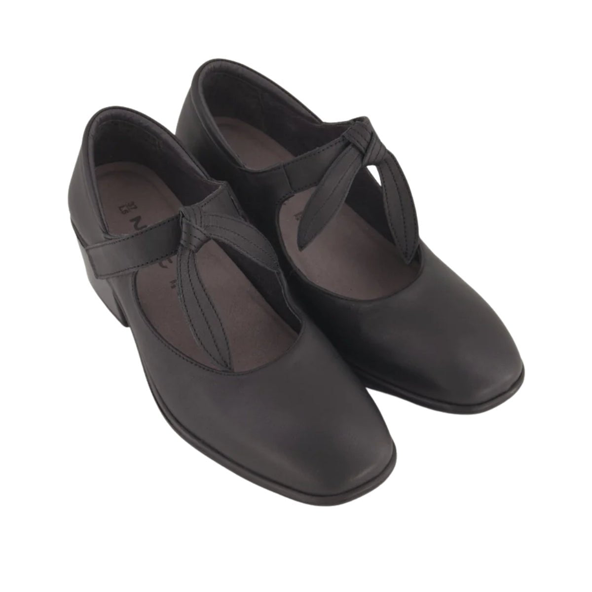 Nobility | Leather | Black Jet - shoe - Naot