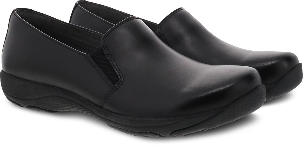 Nora | Leather | Black - Clog - Dansko