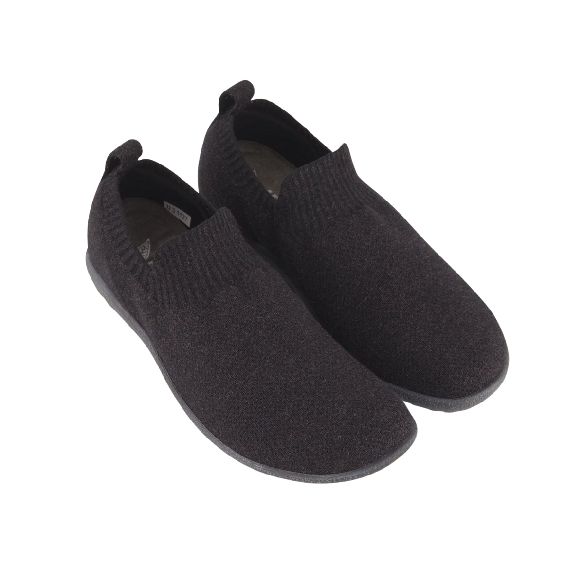 Nuku | Vegan | Knit | Black/Gray - shoe - Naot