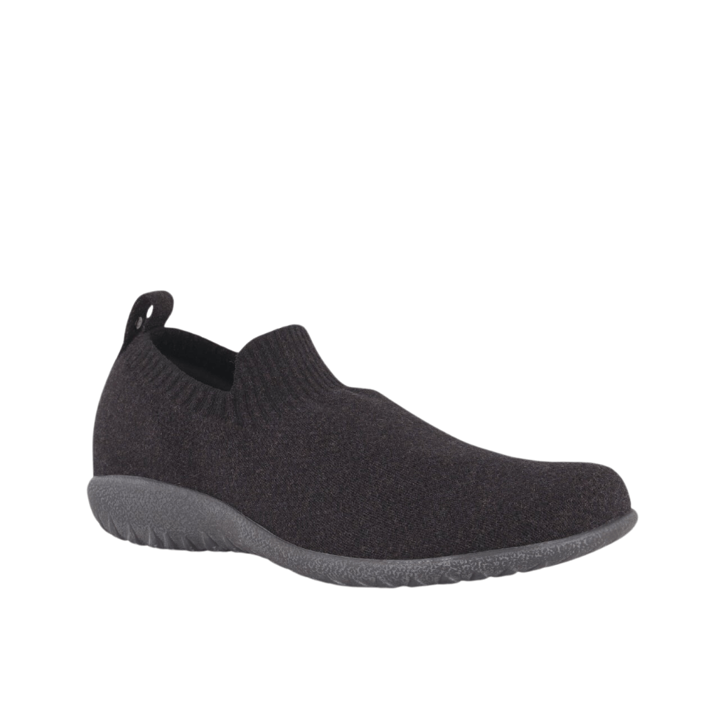 Nuku | Vegan | Knit | Black/Gray - Shoe - Naot