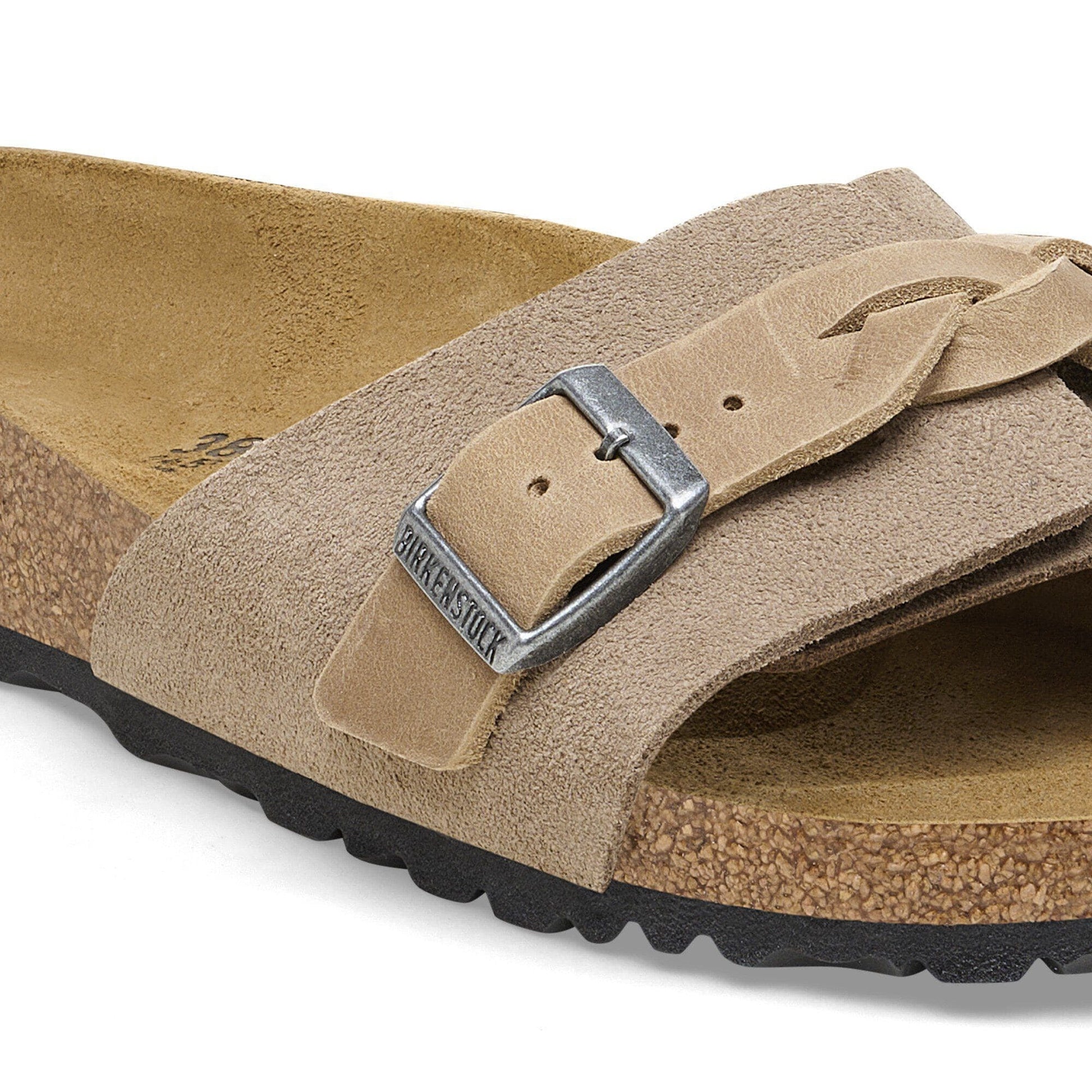 Oita Braid | Suede | Taupe - sandals - Birkenstock