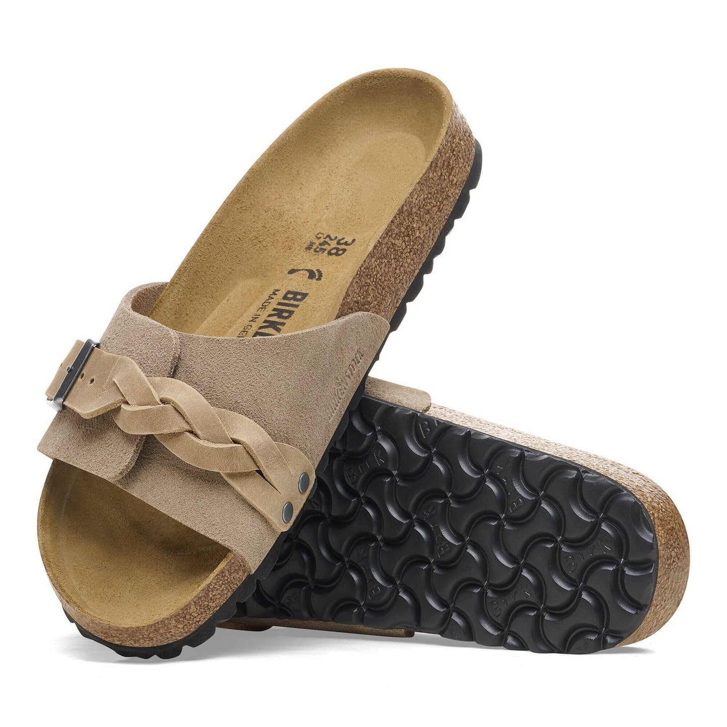 Oita Braid | Suede | Taupe - sandals - Birkenstock
