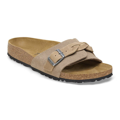 Oita Braid | Suede | Taupe - SANDAL - Birkenstock