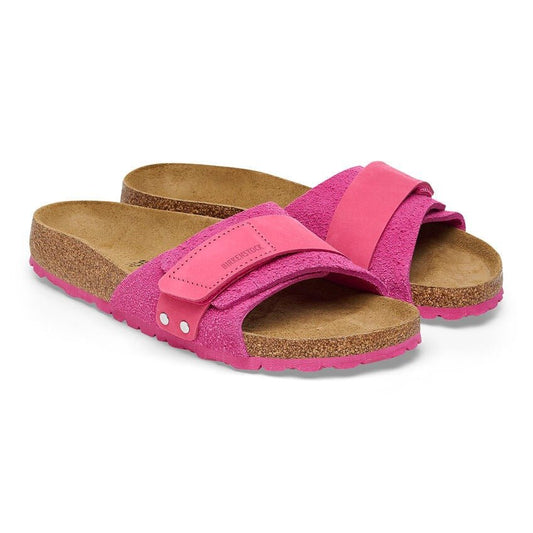 Oita | Suede | Fuchsia Tulip - Sandals - Birkenstock