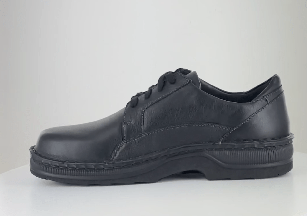 Olaf | Leather | Soft Black - Shoe - Naot
