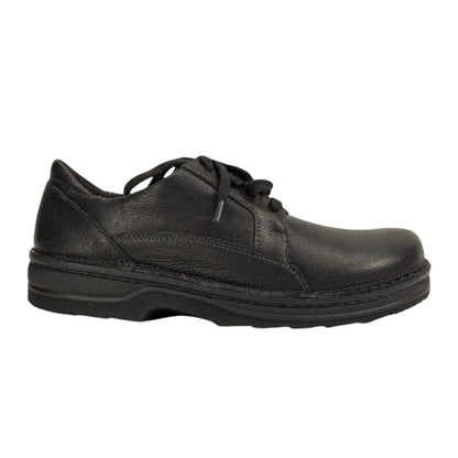 Olaf | Men | Leather | Soft Black - shoe - Naot