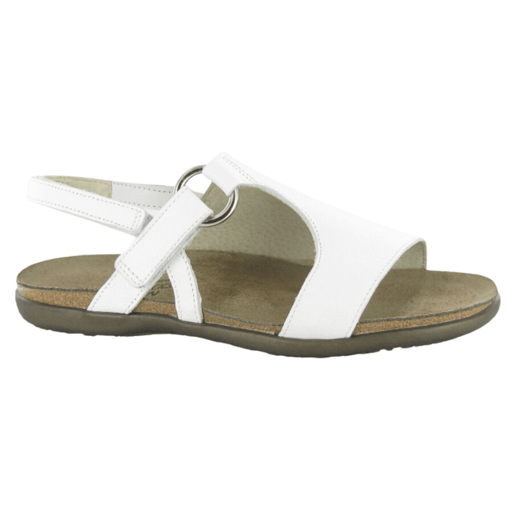 Olivia | Leather | Soft White - Sandals - Naot