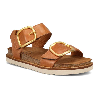 On The Double | Leather | Caramel - sandals - Taos