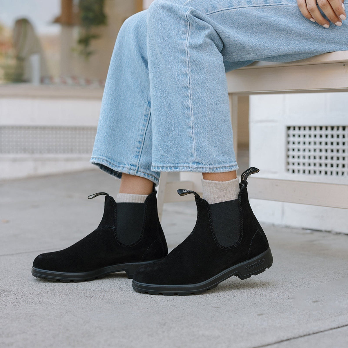 Original #2405 Chelsea Boot | Suede | Black - Boot - Blundstone