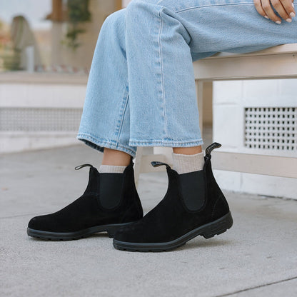 Original #2405 Chelsea Boot | Suede | Black - Boot - Blundstone