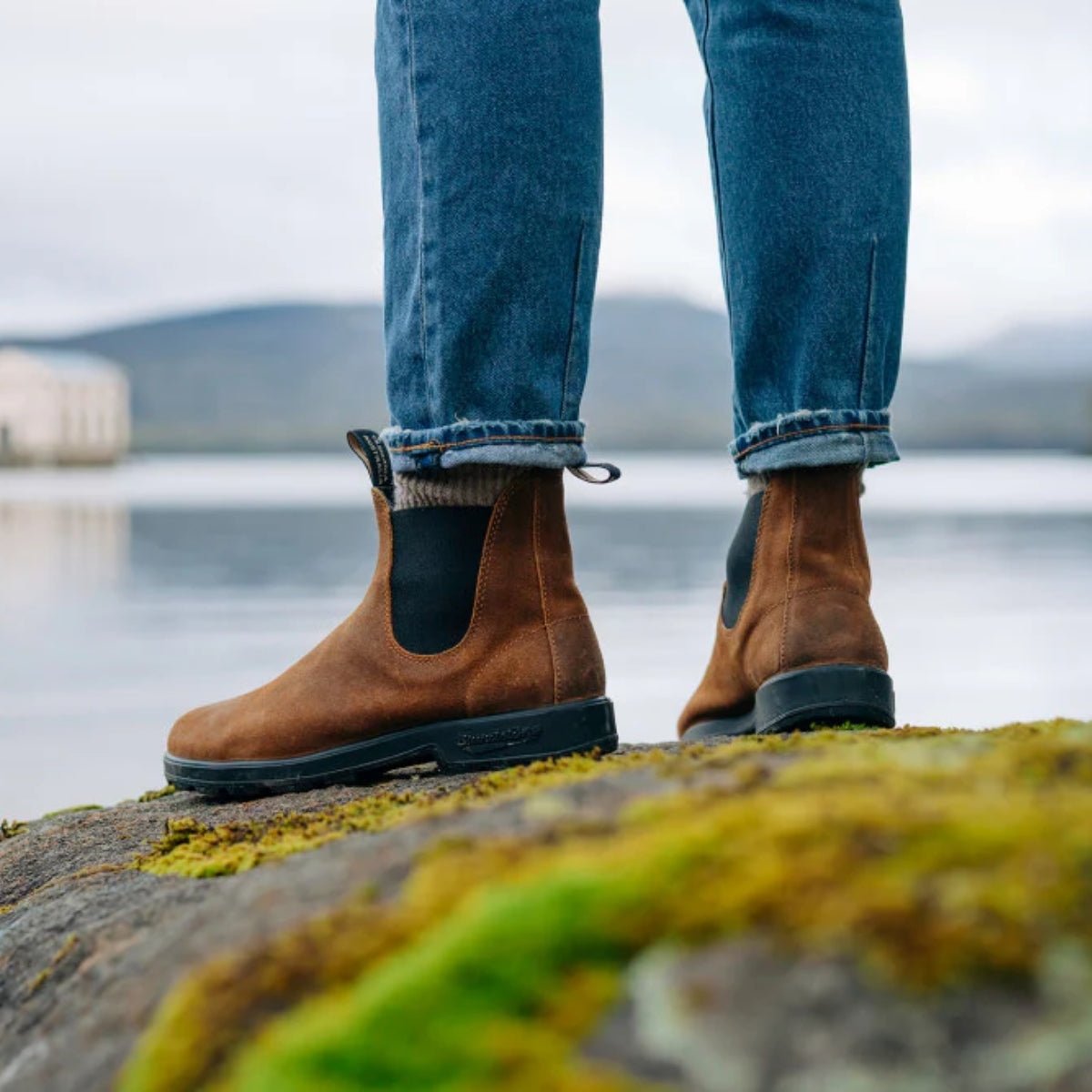 Original 500 Suede Boot 1911 | Suede | Tobacco - Boot - BLUNDSTONE