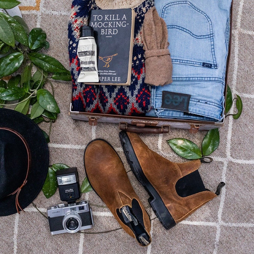 Original 500 Suede Boot 1911 | Suede | Tobacco - Boot - BLUNDSTONE