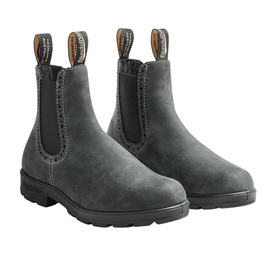 Original High Top Boot 1630 | Women | Leather | Rustic Black - Boot - BLUNDSTONE