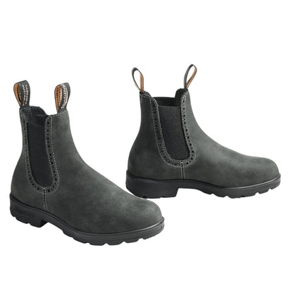 Original High Top Boot 1630 | Women | Leather | Rustic Black - Boot - BLUNDSTONE