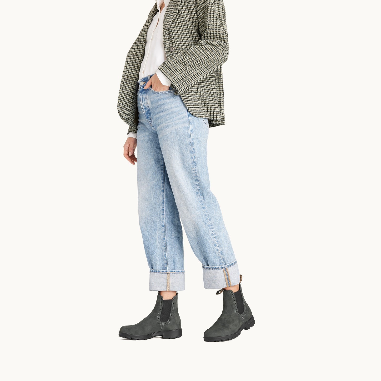 Original High Top Boot 1630 | Women | Leather | Rustic Black - Boot - BLUNDSTONE