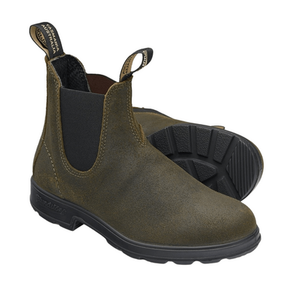 Original Suede Boot | Dark Olive #1615 - Boot - Blundstone