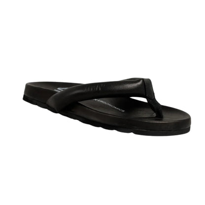 Osaka | Leather | Preto Black - sandals - VIBAe