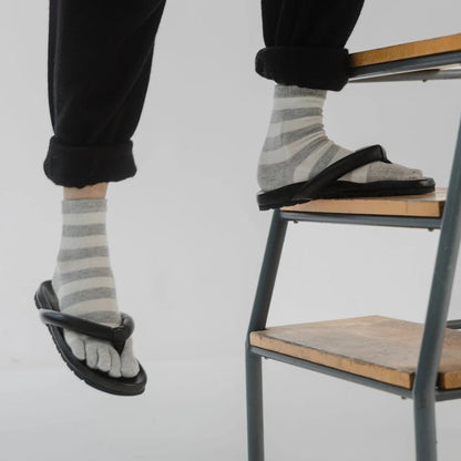 Osaka | Leather | Preto Black - sandals - VIBAe