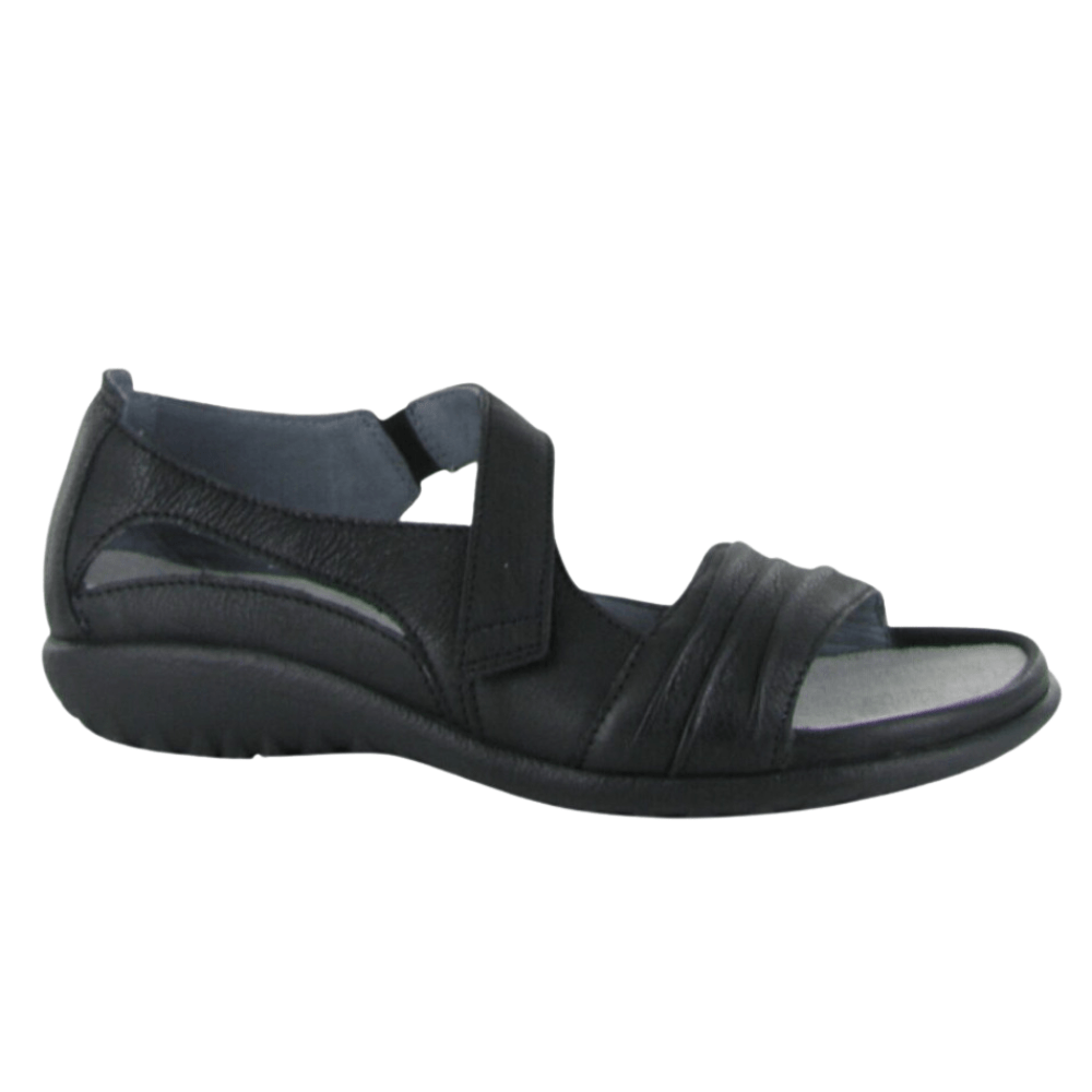 Papaki | Leather | Soft Black - Sandals - Naot