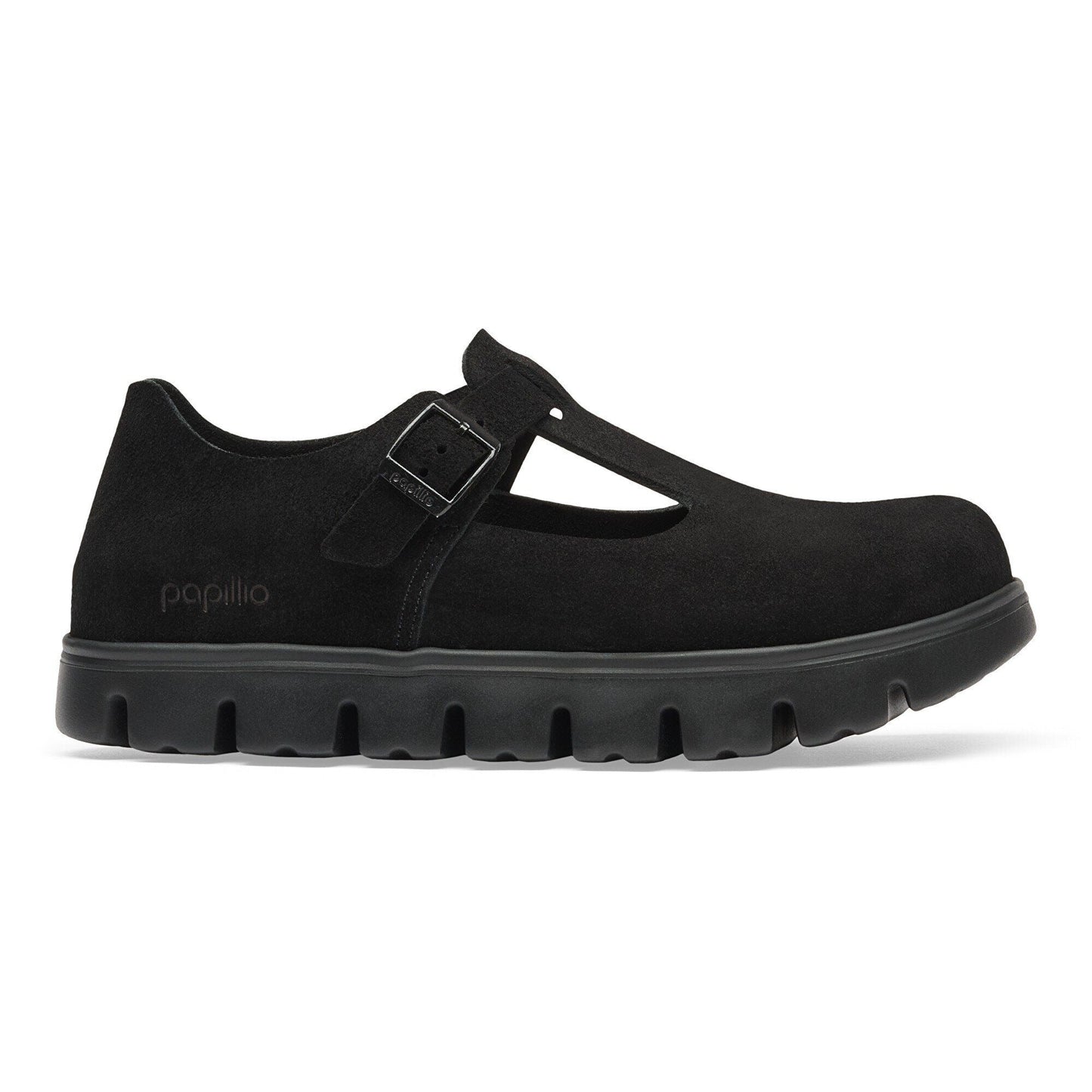 Paris Chunky | Suede | Black - shoe - Birkenstock