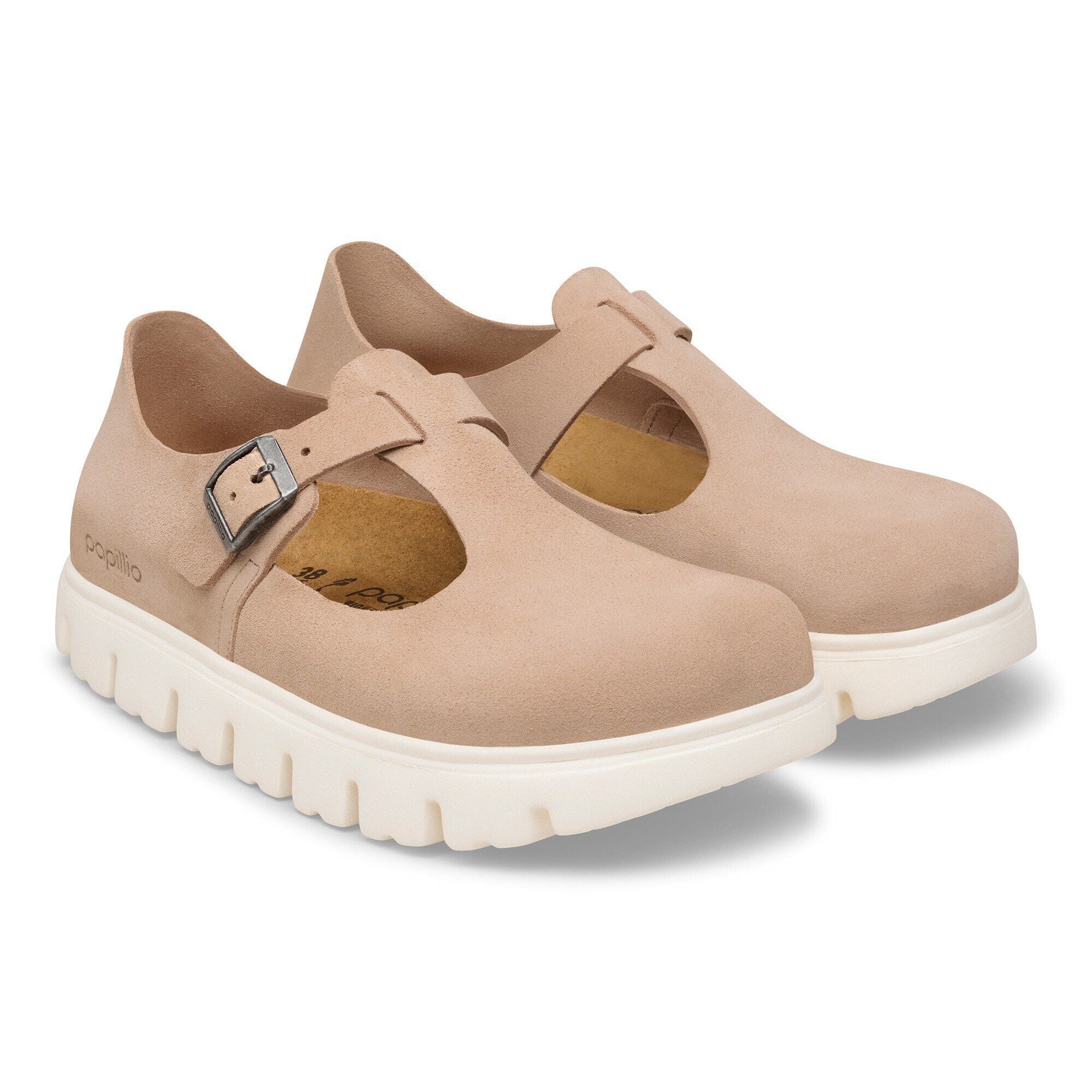 Paris Chunky | Suede | Warm Sand – Birkenstock Midtown