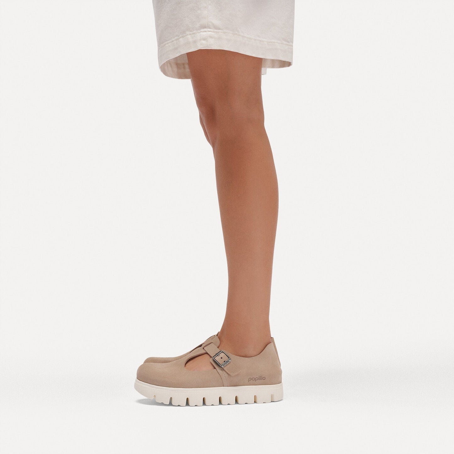 Paris Chunky | Suede | Warm Sand - shoe - Birkenstock