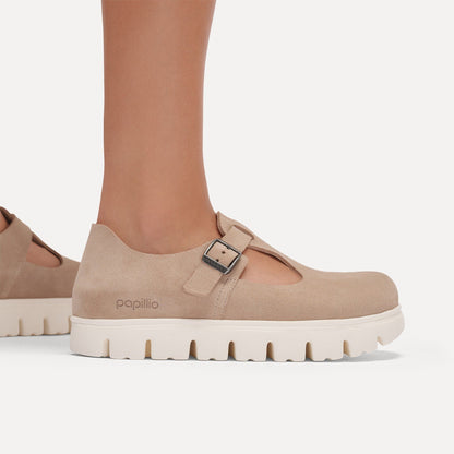 Paris Chunky | Suede | Warm Sand - shoe - Birkenstock