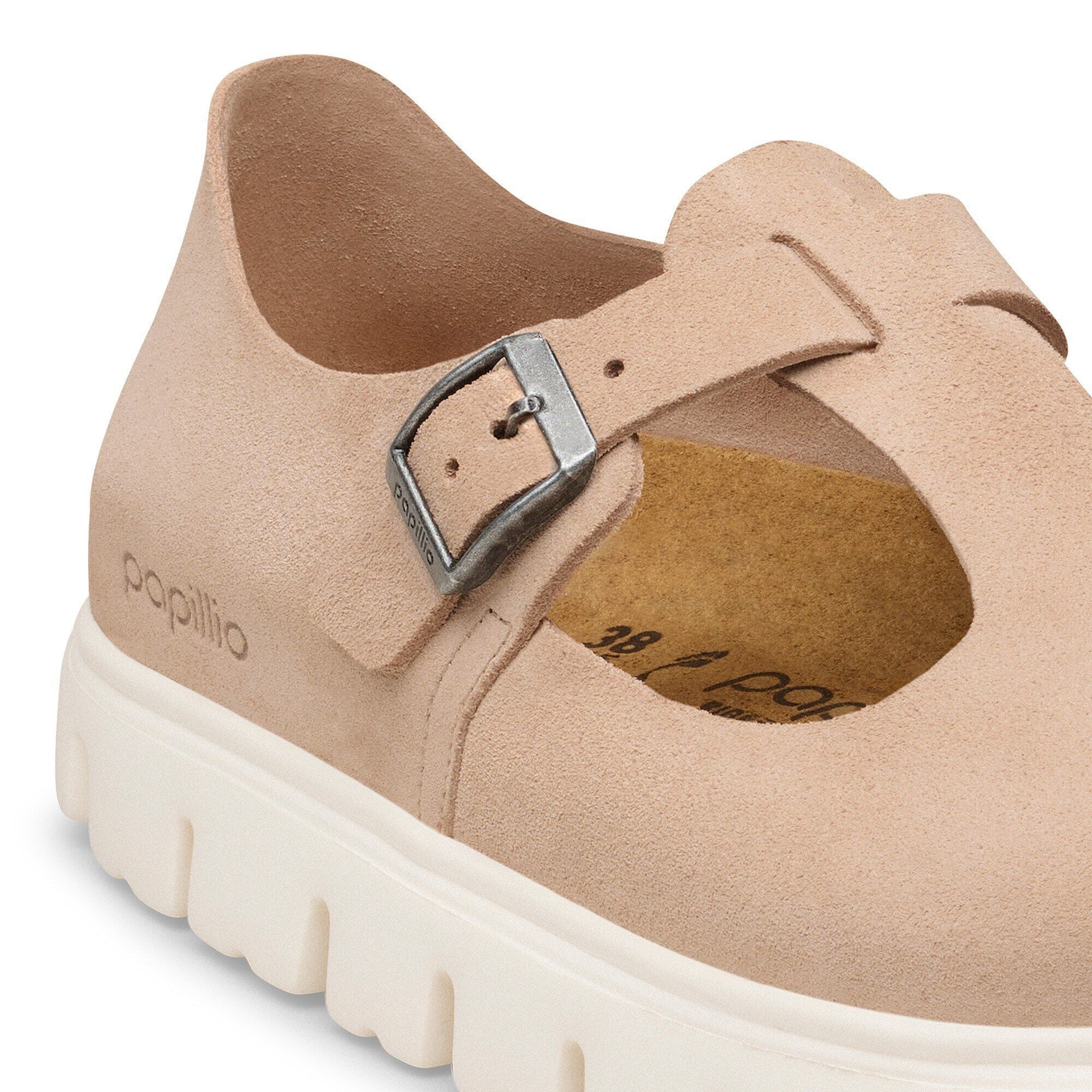 Paris Chunky | Suede | Warm Sand – Birkenstock Midtown