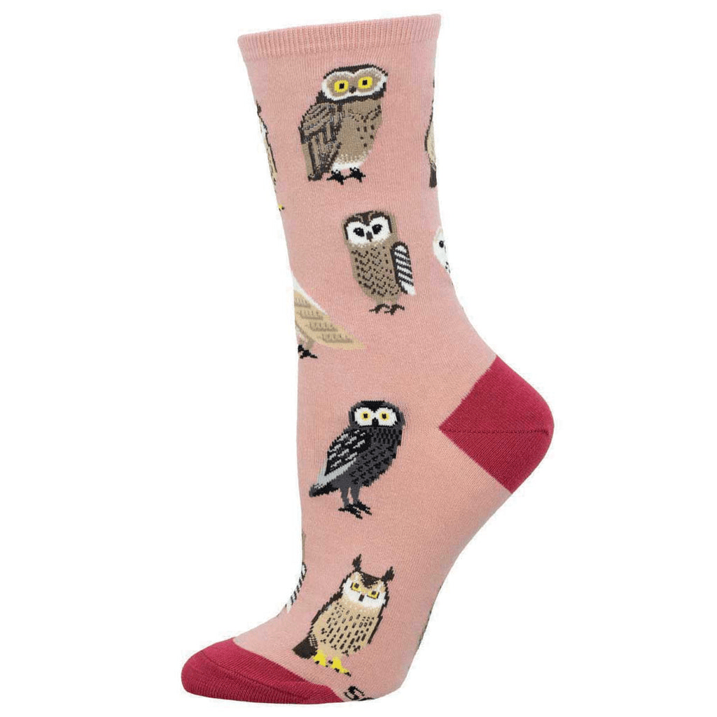 Parliament Of Owls | Women | Pink - Socks - Socksmith