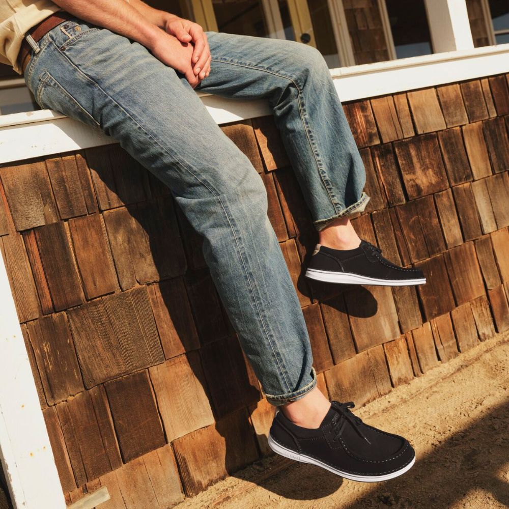 Pasadena | Men | Suede | Black - shoe - Birkenstock