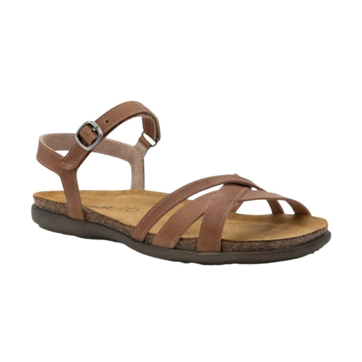 Patricia | Leather | Latte Brown - sandals - Naot