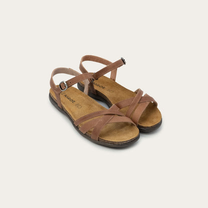 Patricia | Leather | Latte Brown - Sandals - Naot