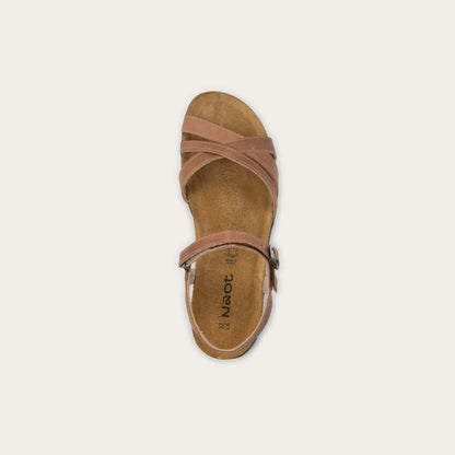 Patricia | Leather | Latte Brown - Sandals - Naot