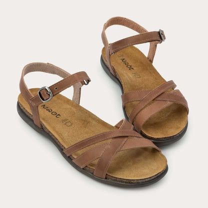 Patricia | Leather | Latte Brown - Sandals - Naot