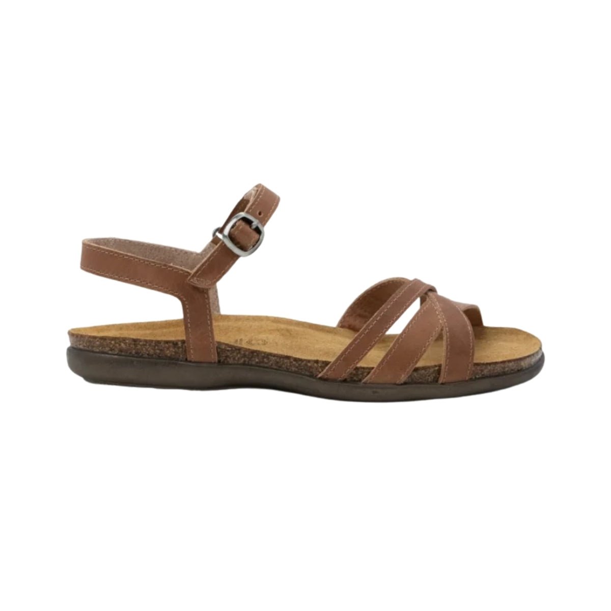 Patricia | Leather | Latte Brown - sandals - Naot