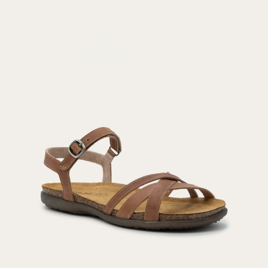 Patricia | Leather | Latte Brown - Sandals - Naot
