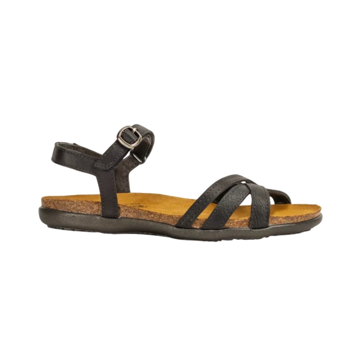 Patricia | Leather | Soft Black - sandals - Naot