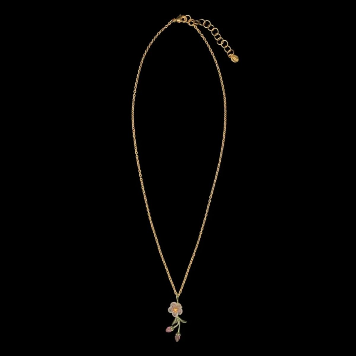 Peach Blossom Pendant Necklace - Jewelry - MICHAEL MICHAUD