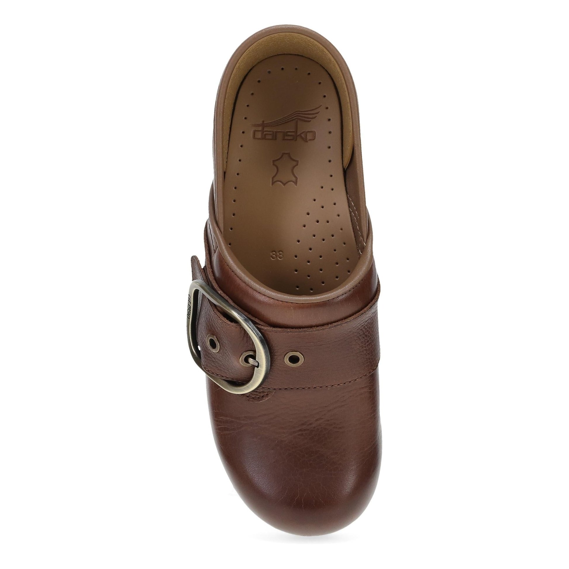 Pearson | Waxy Milled | Brown - clog - Dansko