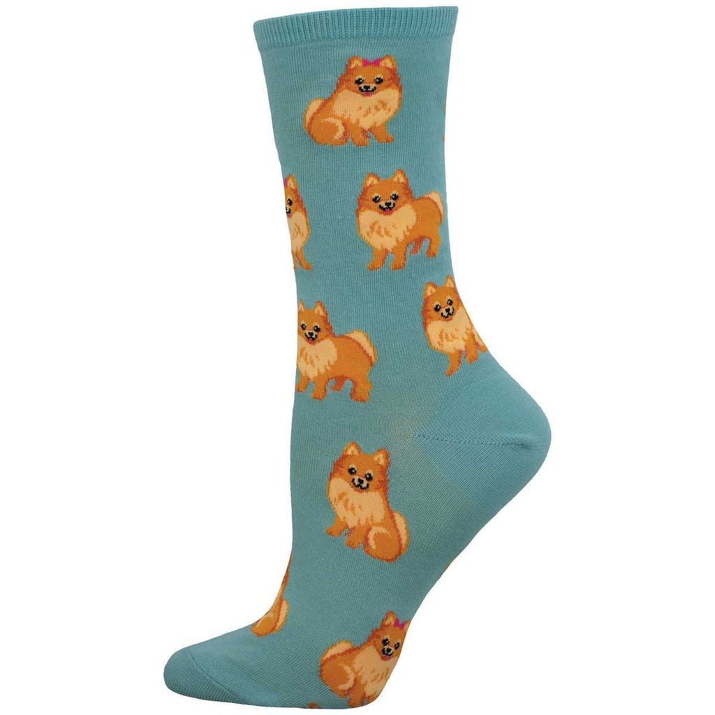 Perfect Pomeranian | Women | Blue - Socks - Socksmith