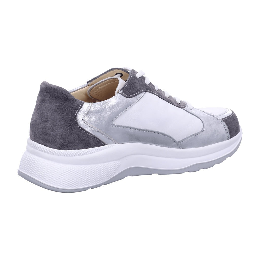 Piccadilly Trendline | Leather | White Silver - shoe - Finn Comfort